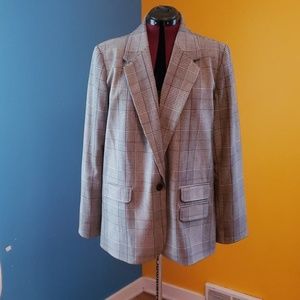 Sz 18 Plaid Blazer